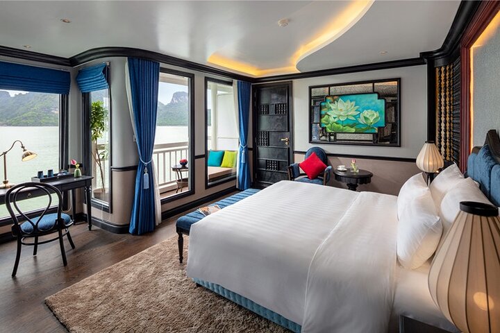 Verdure Luxury Cruise Halong Bay Overnight Cruise from Hanoi