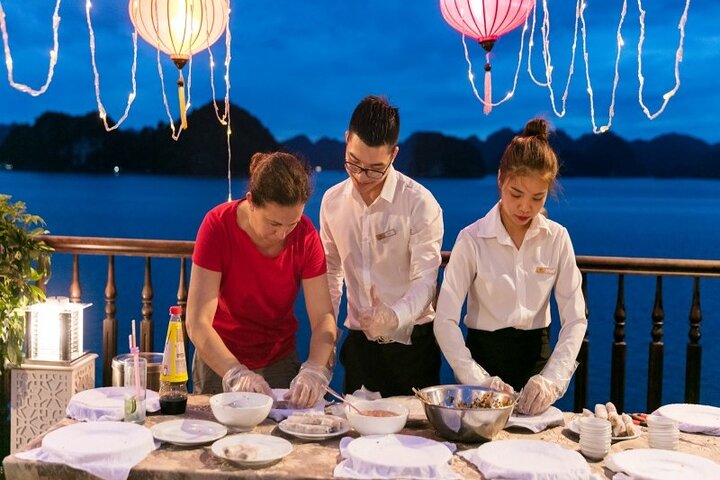 Verdure Luxury Cruise Halong Bay Overnight Cruise from Hanoi